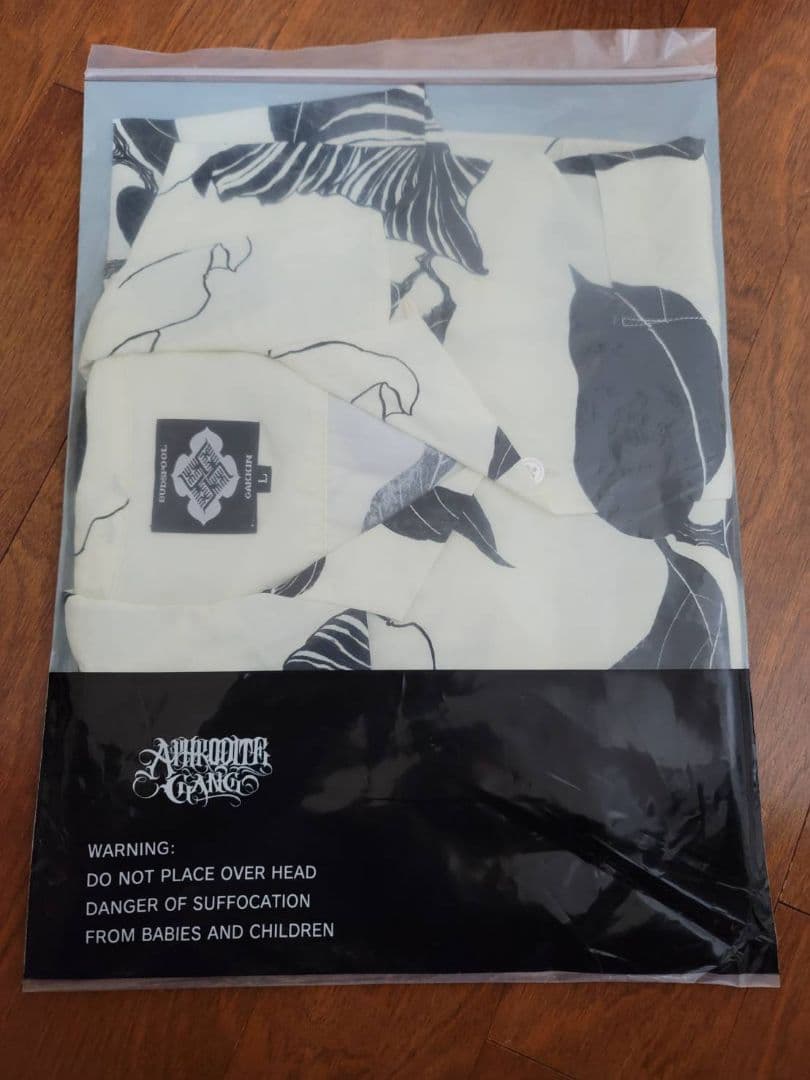 GAKKIN × BUDSPOOL 廻り花 シャツ Lサイズ