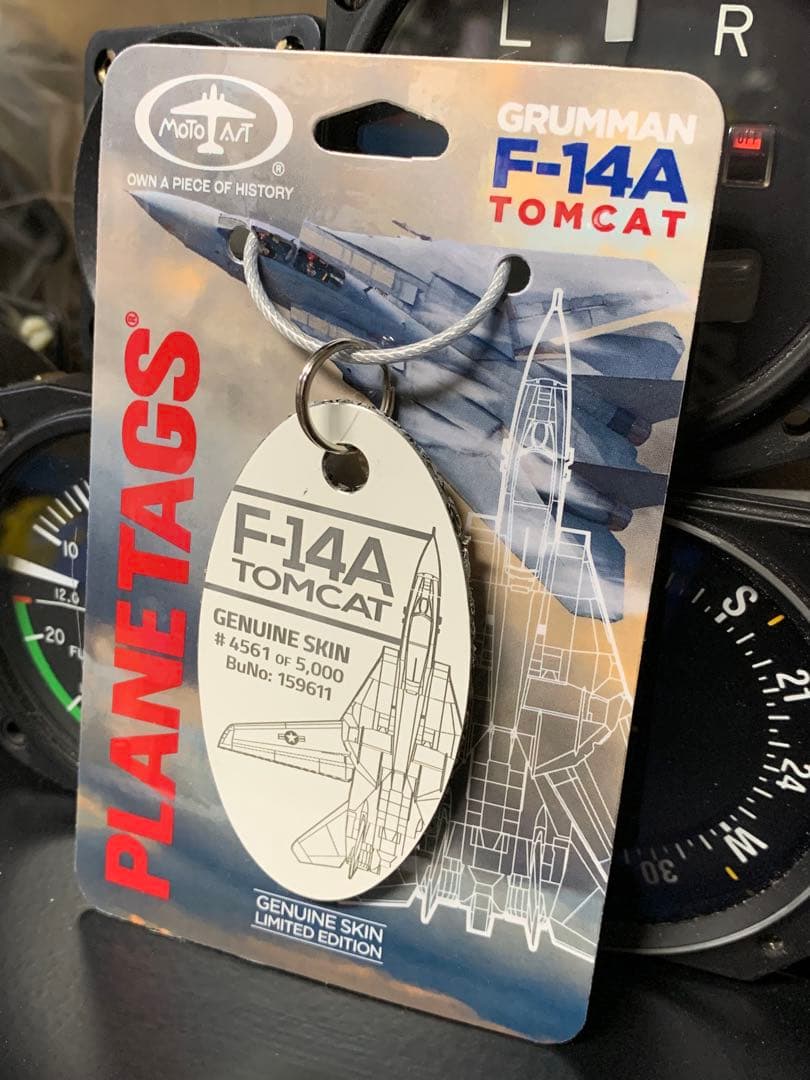 米海軍 戦闘機 F-14 トムキャット タグ トップガン Planetags