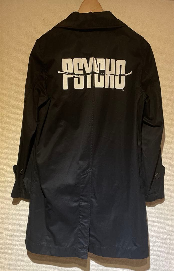 UNDERCOVER x PSYCHO コラボ 比翼ステンカラーコート　訳あり