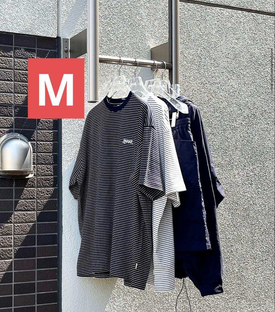 Wake TシャツMサイズネイビー