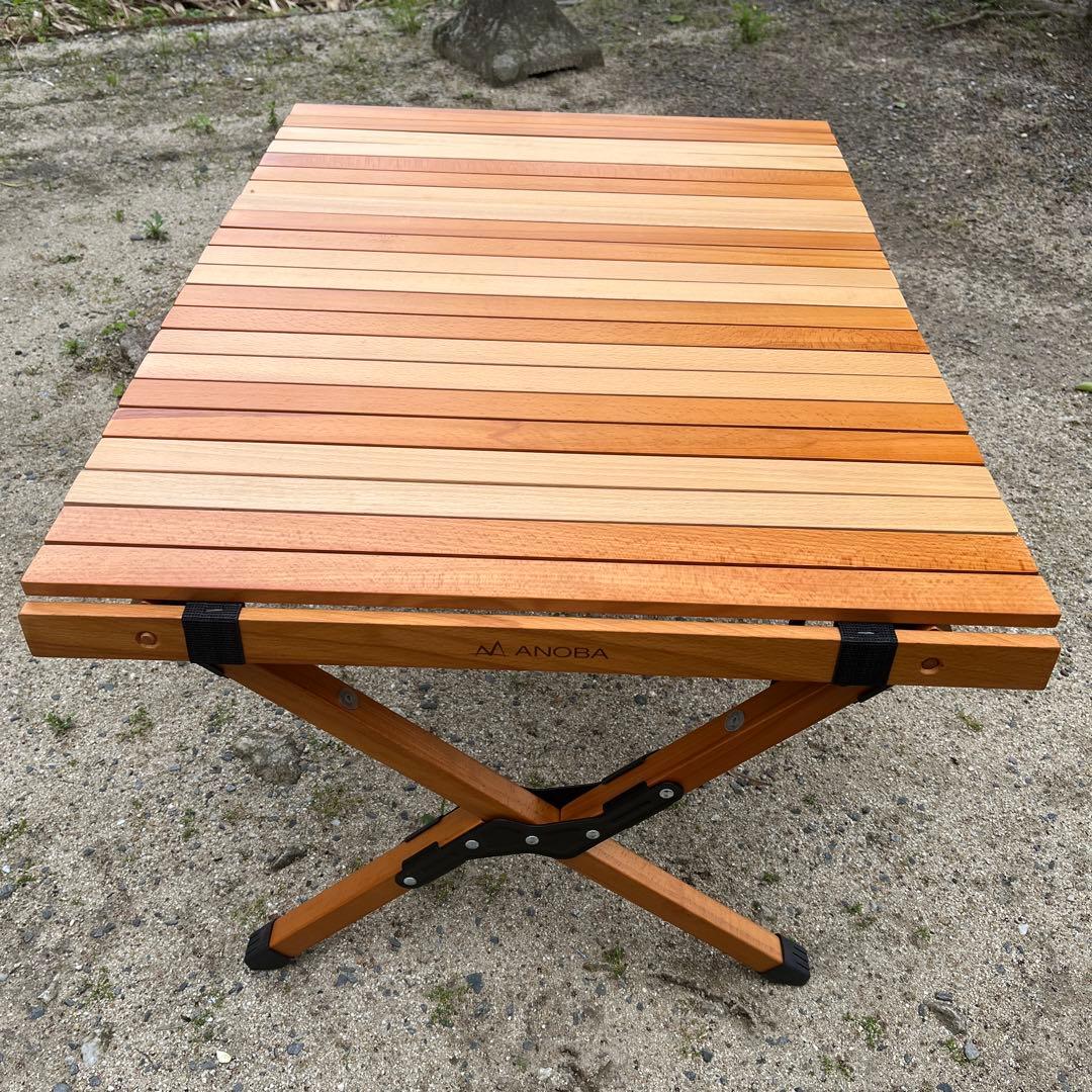 ANORIA 折りたたみテーブル 約80x60