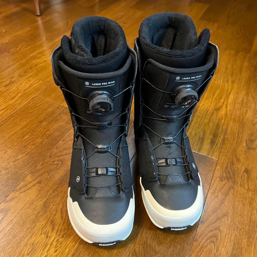 【美品】RIDE | Lasso Pro Wide スノーボードブーツ 27.5