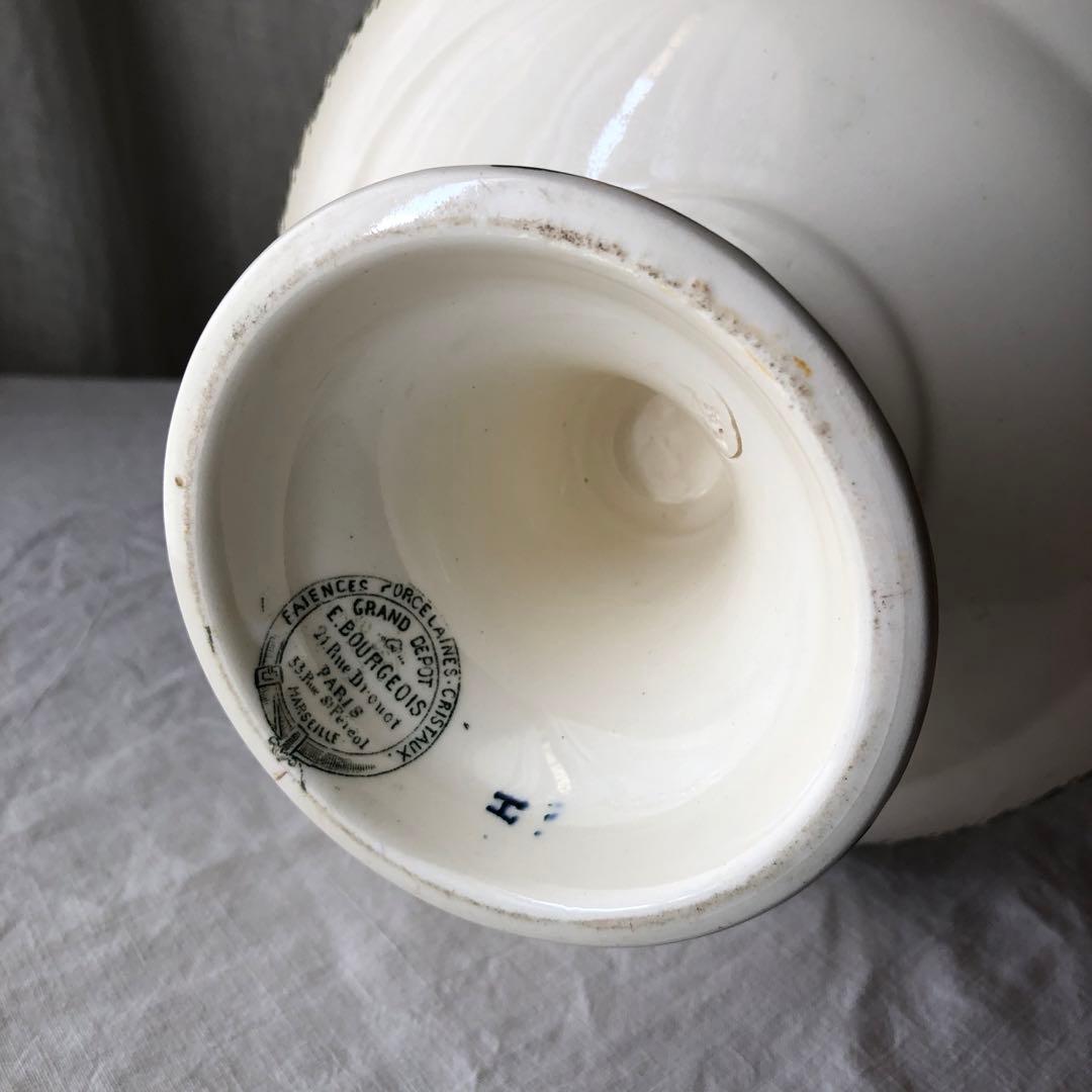 時の色香が美しいコンポティエ　エミールブルジョワ　フランスアンティーク