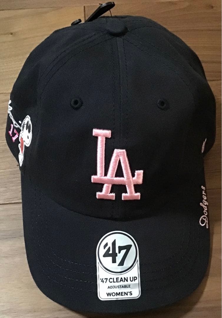 47 キャップ 大谷翔平 スヌーピー カスタム レディース ドジャース