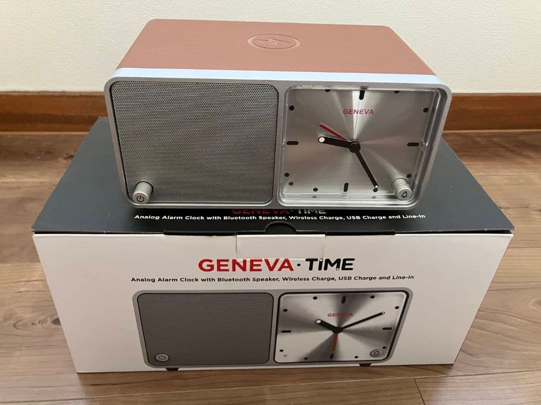 GENEVA ジェネバ TIME　スピーカー付き時計