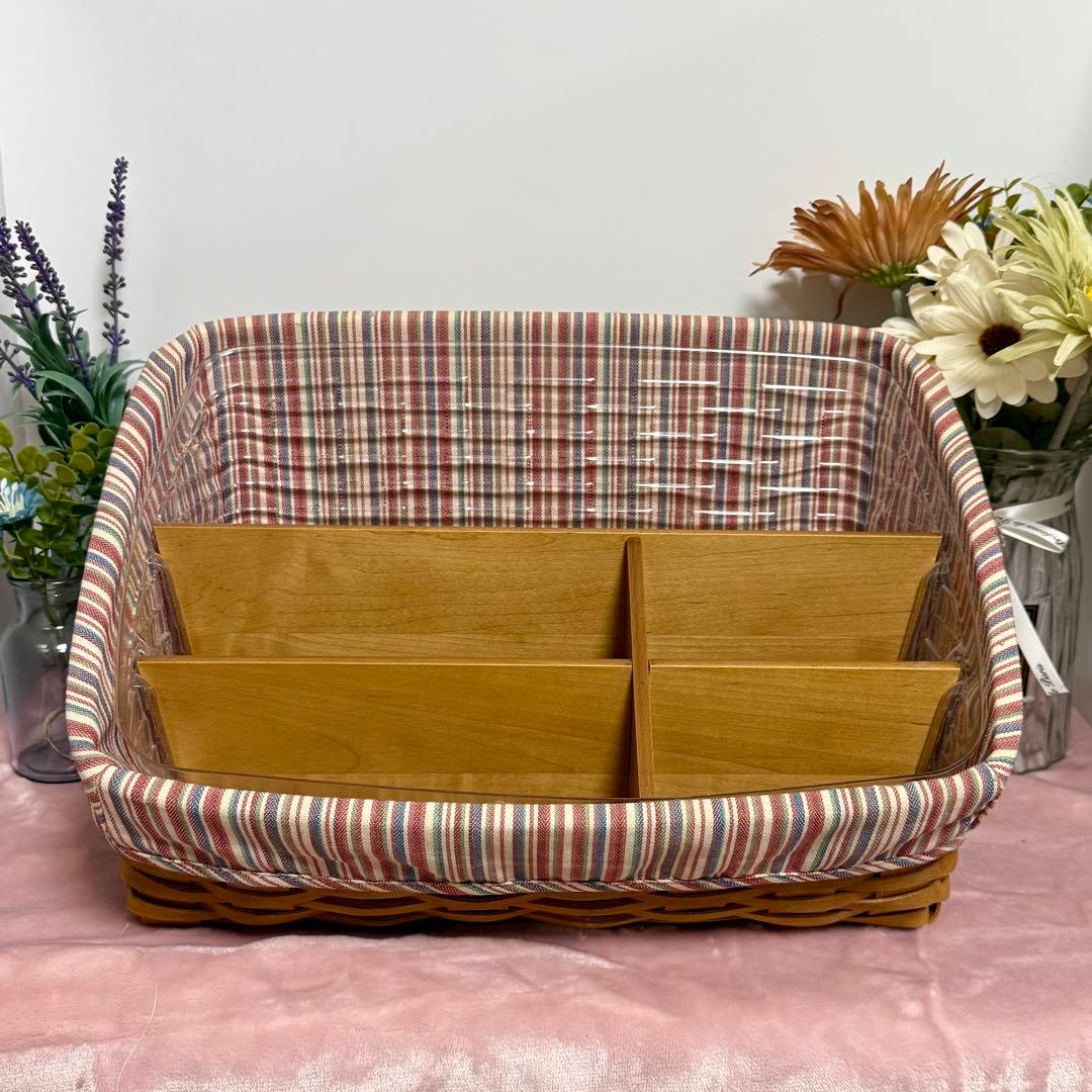 ロンガバーガー Longaberger large desktopbasket