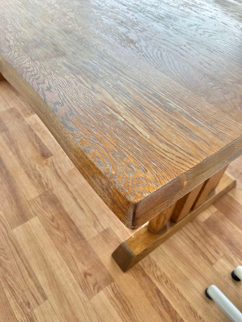 638 浜本工芸　ダイニングテーブル　天然木　6人 ナチュラル カントリー　a