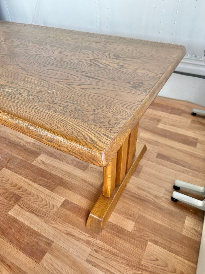 638 浜本工芸　ダイニングテーブル　天然木　6人 ナチュラル カントリー　a