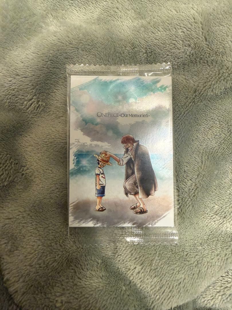 ワンピースカード　ウエハース　 シャンクス&ルフィ