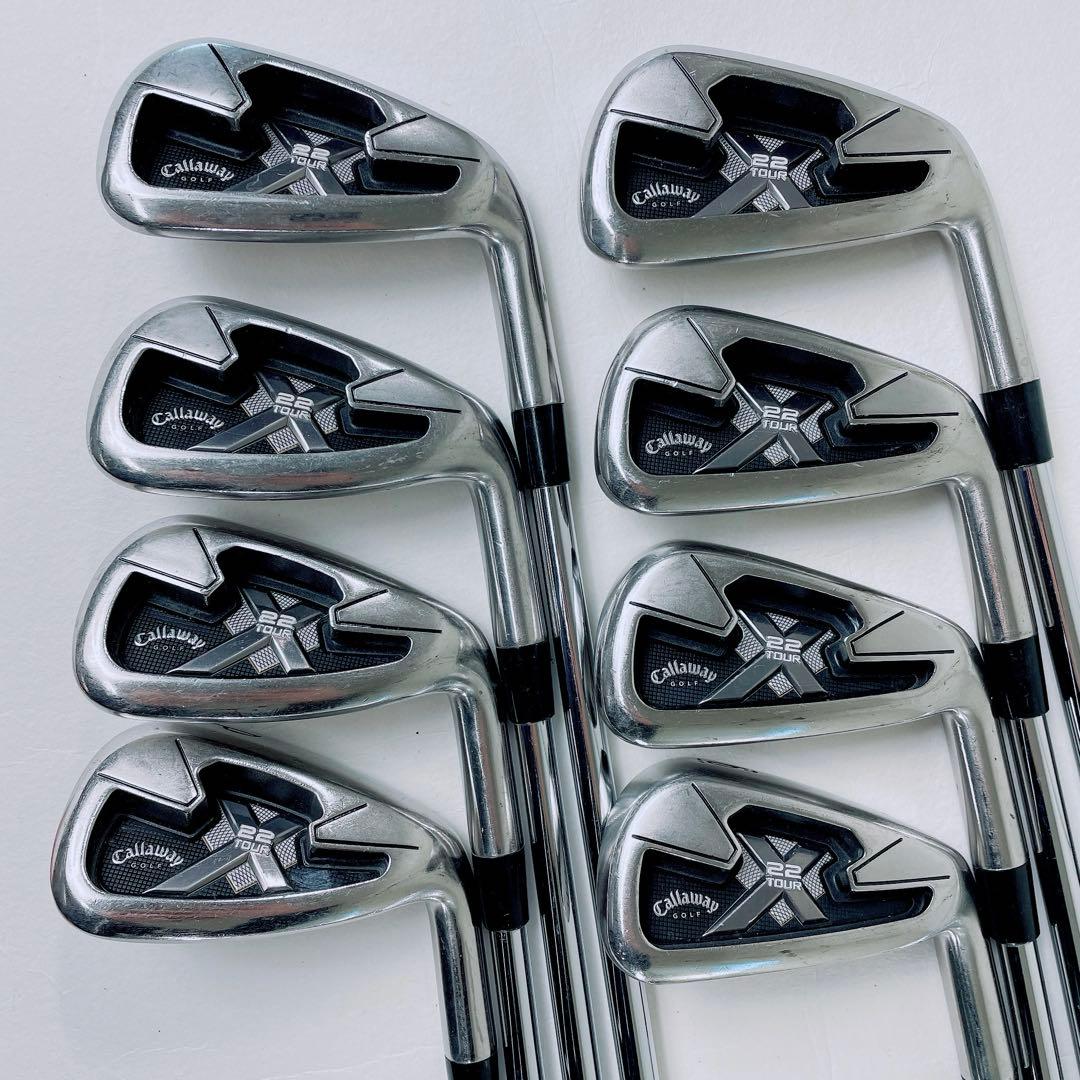 キャロウェイ　アイアン　X-22 3-P 8本 N2330