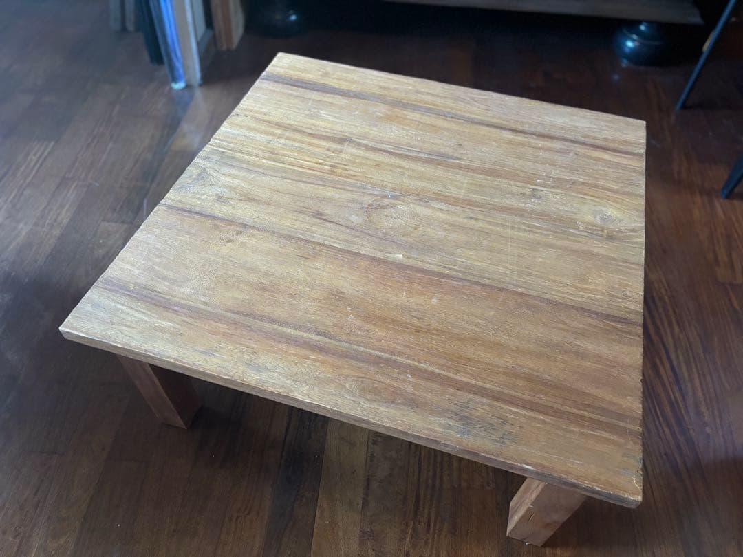 クラッシュゲート　アデペシュ　チークセンターテーブル