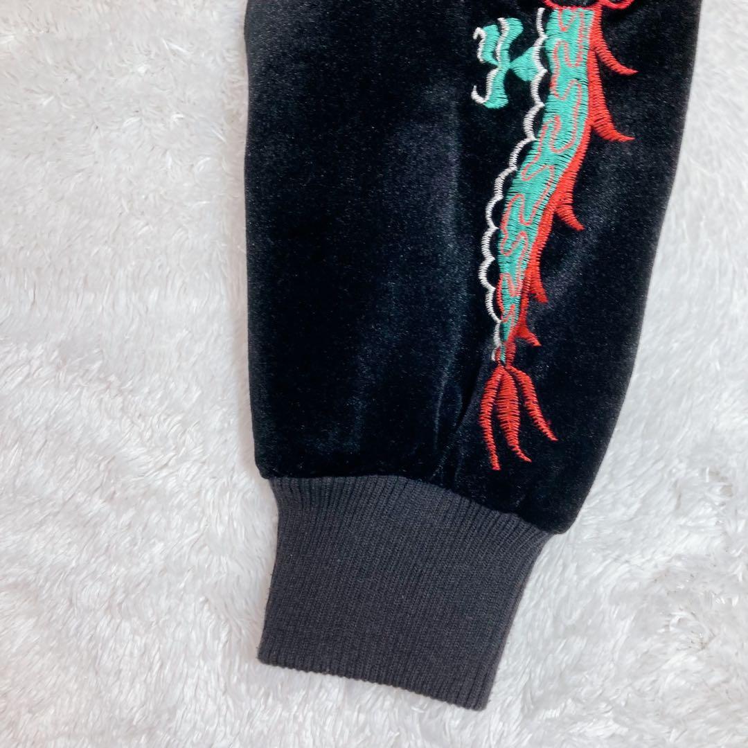 スカジャン 別珍 ブラック サイズM 1st AIR CAV VIETNAM