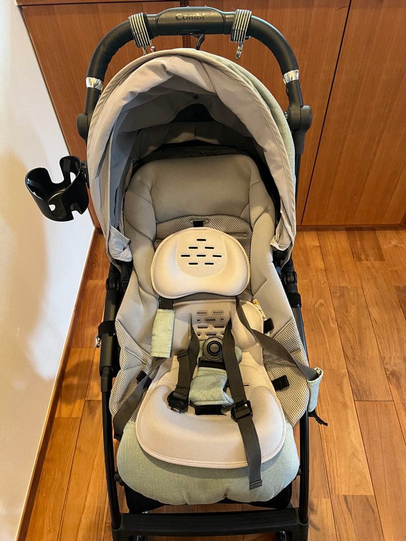 combi スゴカル　minimo エッグショック　パルクグレー