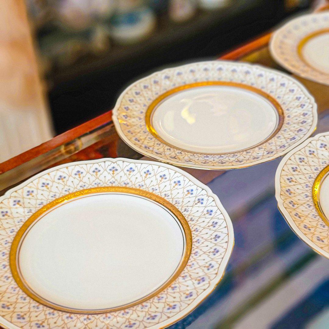 The Okura　スイートメモリー　18cmケーキ皿8枚セット