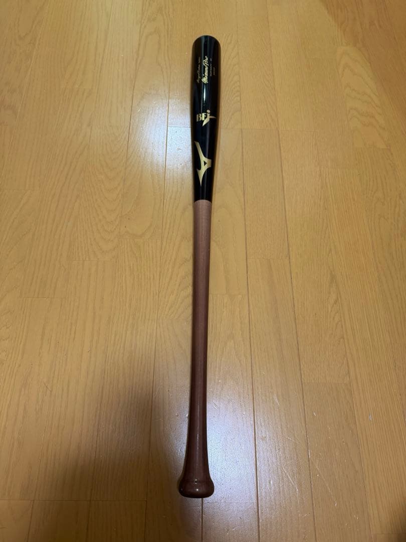 ミズノプロ BFJ オーダー木製バット 黒/茶 堂林モデル 85センチ 新品