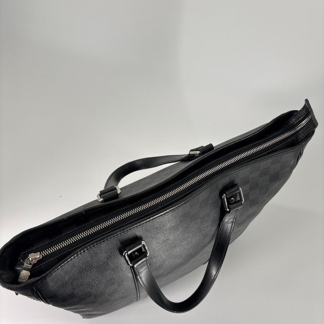 極美品 ダミエグラフィット タダオ レザー 2way トートバッグ ルイヴィトン