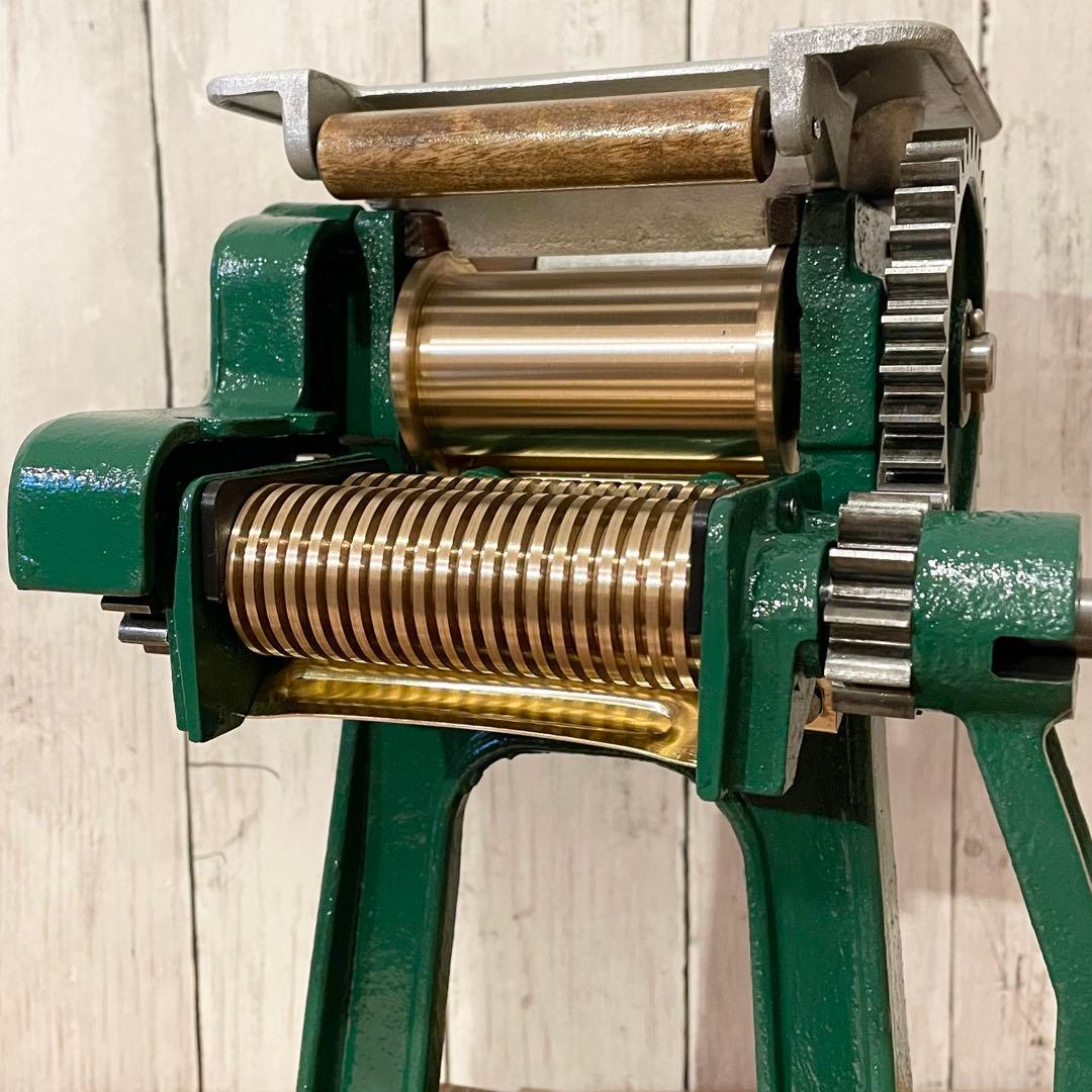 小野式製麺機【2510-09】説明書コピー.トラブル予防運用ガイド.麺帯ハンガー