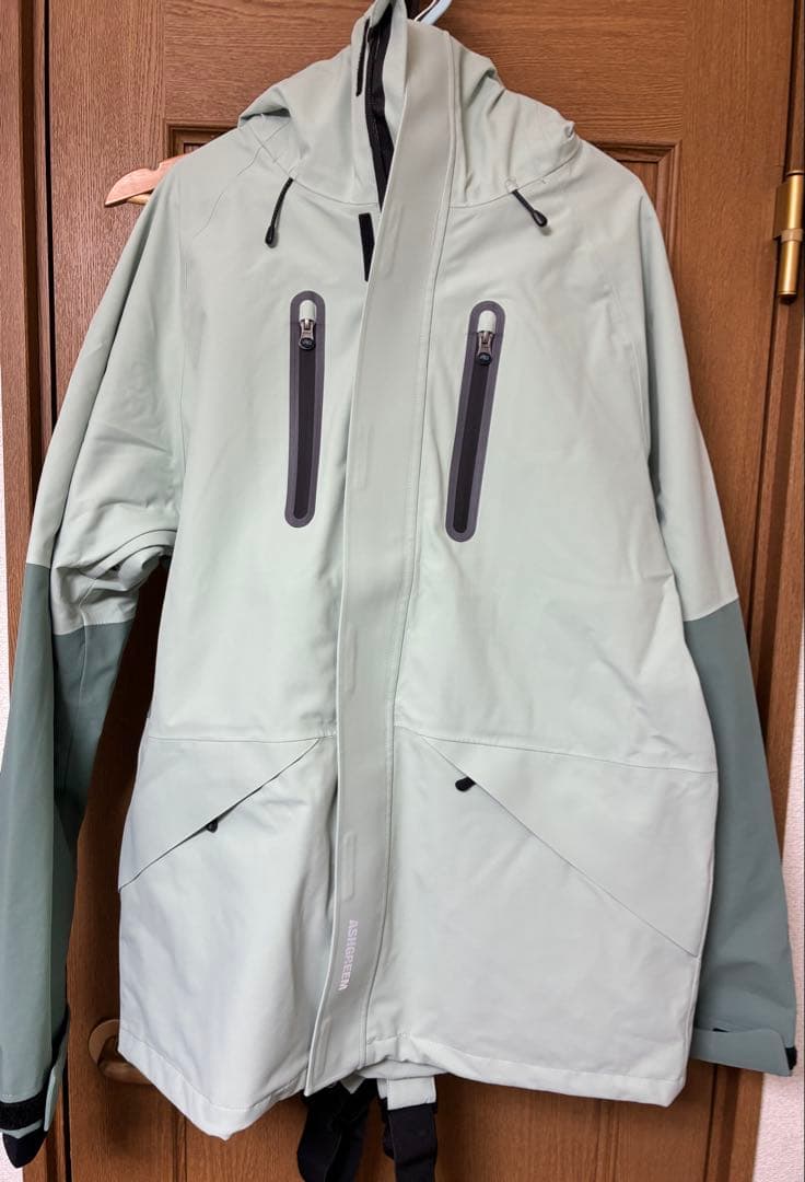 ASH GREEN スノーボードウェアセットメンズ レディース 25-26