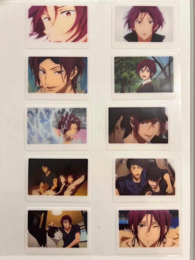 【170枚まとめ売り】Free! ミニフォトカード、クリアカード