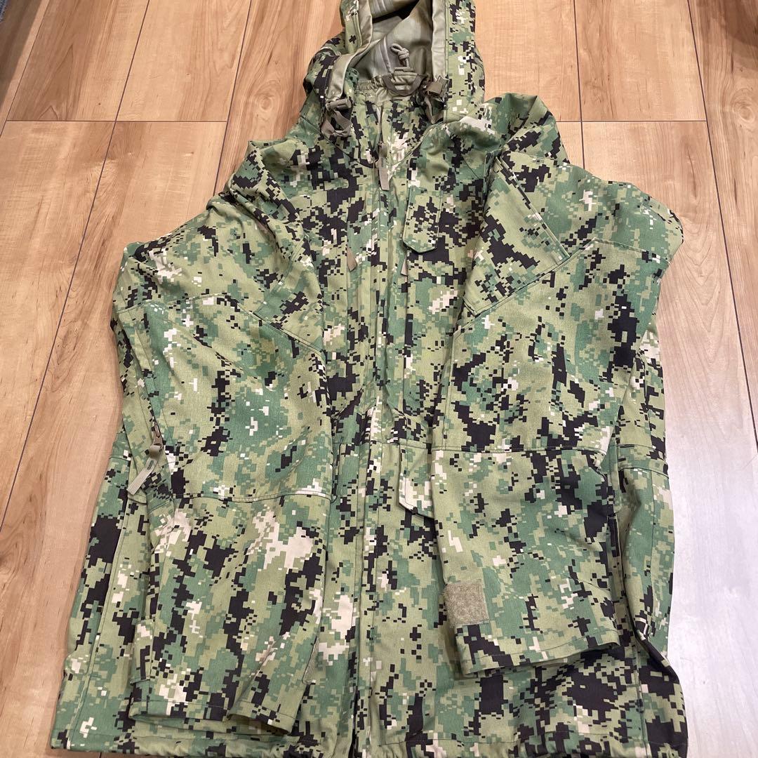 USN 米海軍 NWU パーカデジタルカモ 米軍放出品　ゴアテックス AOR S