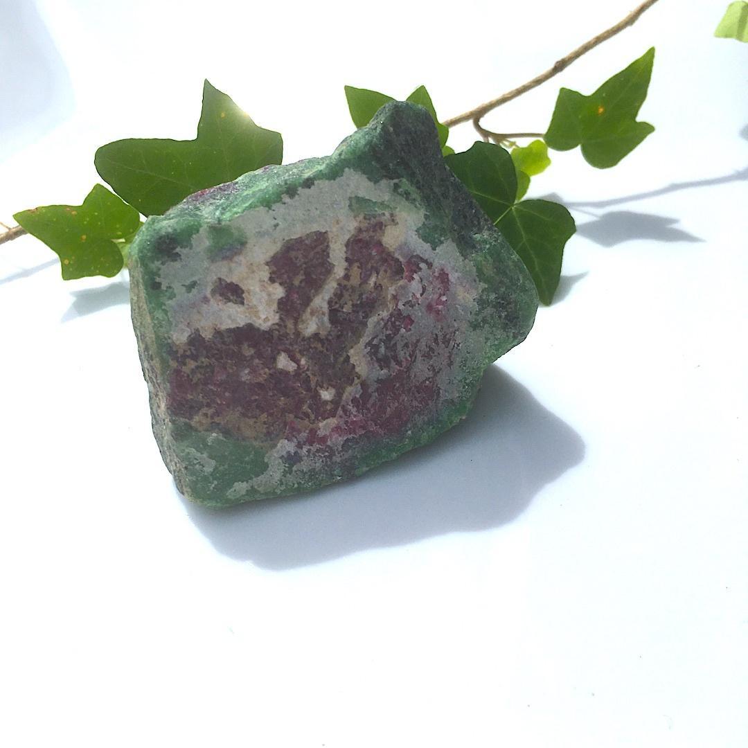 PowerStone✦天然石·.⋆ルビーインゾイサイト原石⋆.·✦