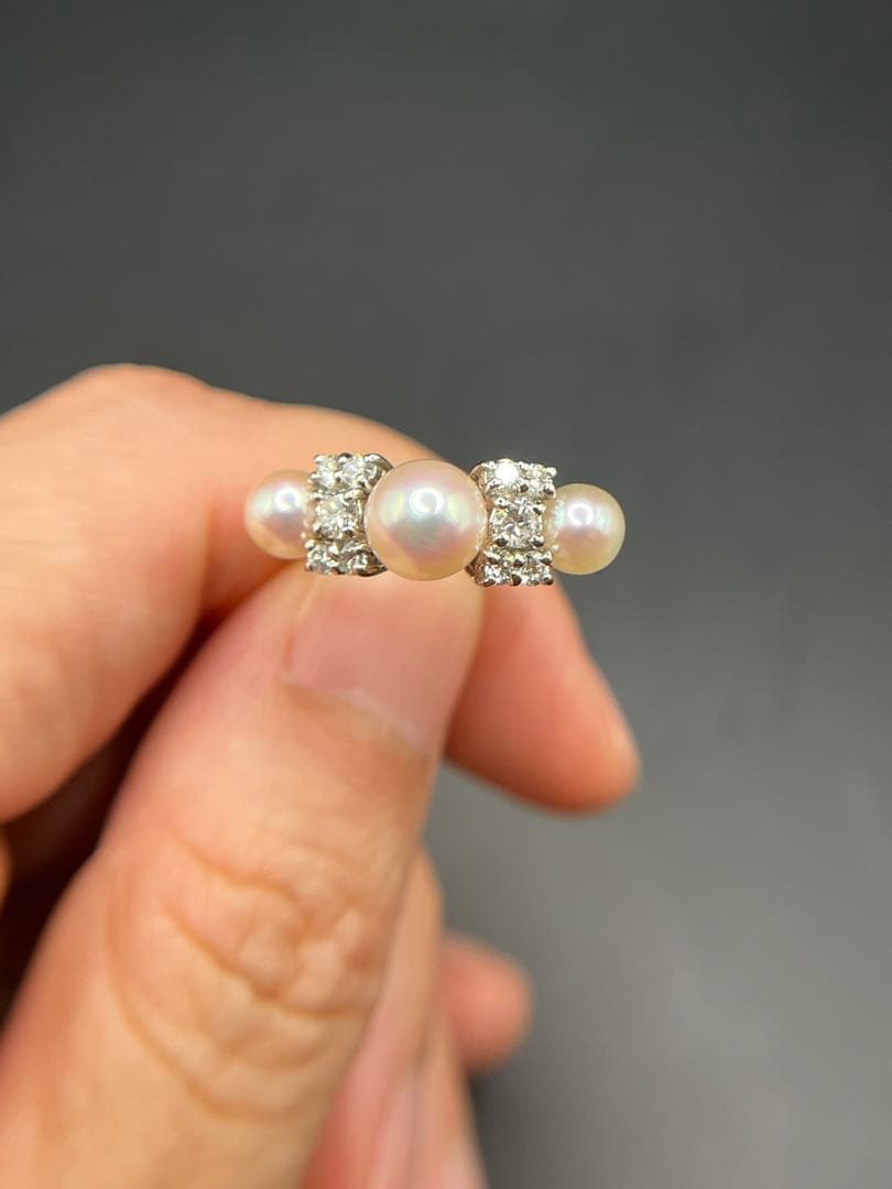 アコヤパールダイヤモンドリング