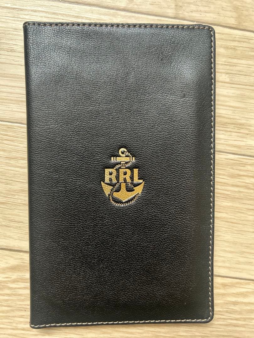 RRL DOUBLE RL ブラック 二つ折り財布