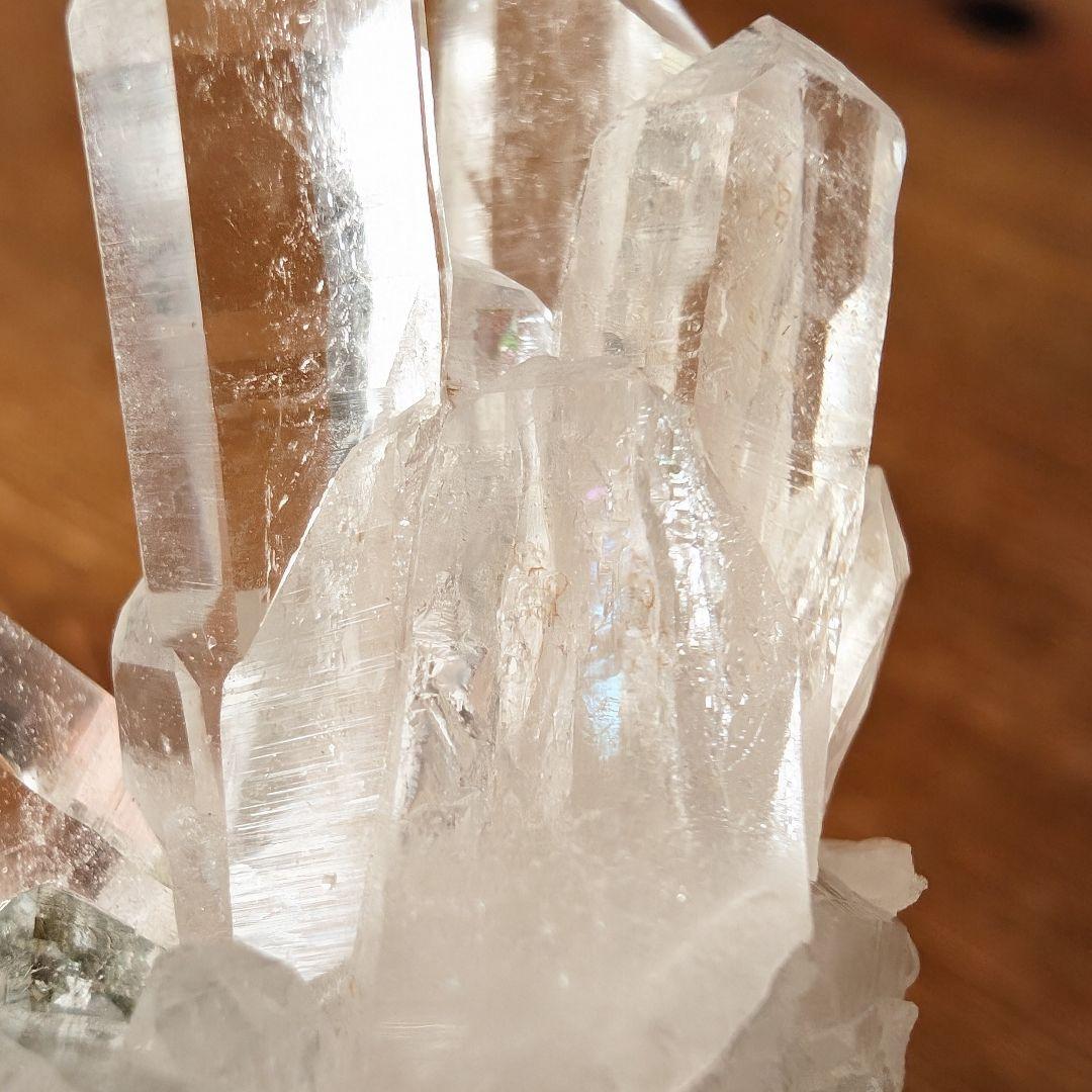 マニハール産　水晶　クラスター　E