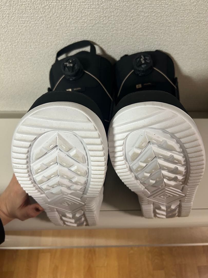 【祭限定値引】【使用1回美品】サロモン PEARL BOA 25cm レディース