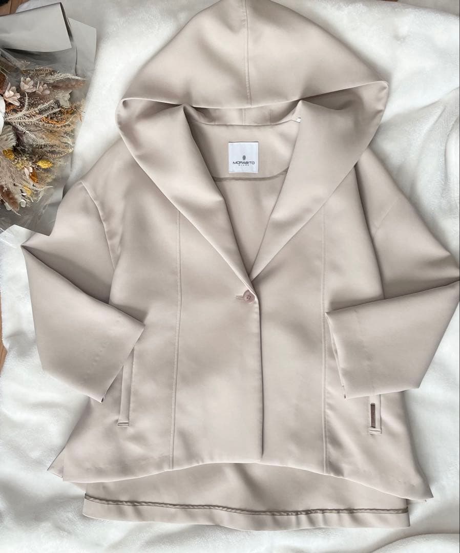 【ほぼ新品】モラビト/MORABITOスプリングコート