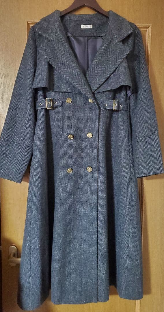 axesfemme　2WAYカラーロングコート