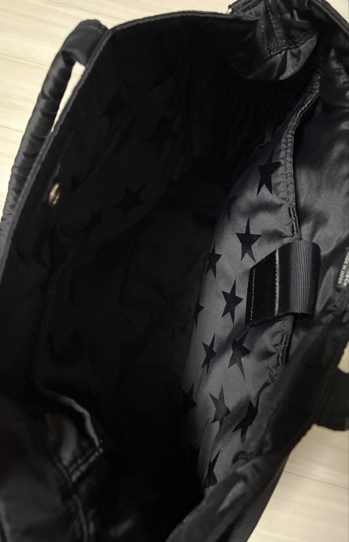 PORTER フラッグ 2WAYトートバッグ　星柄