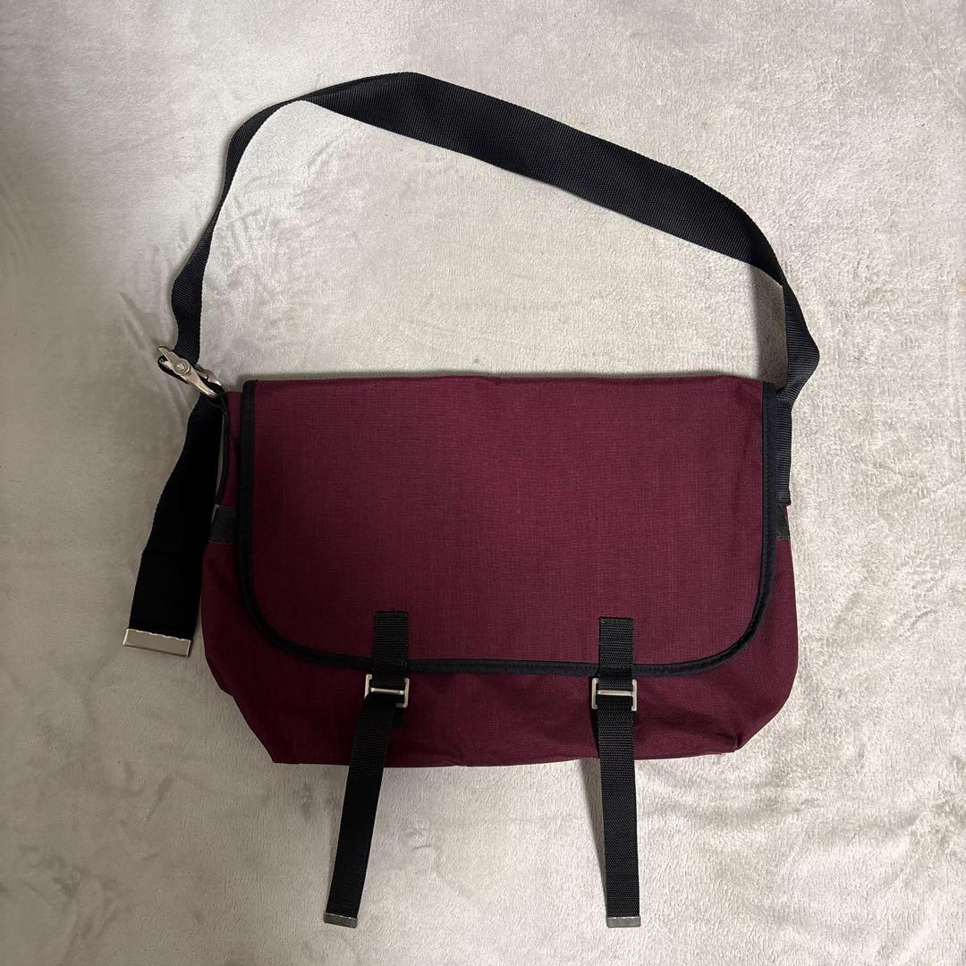 エルベシャプリエ　メッセンジャーバッグ　フランス製