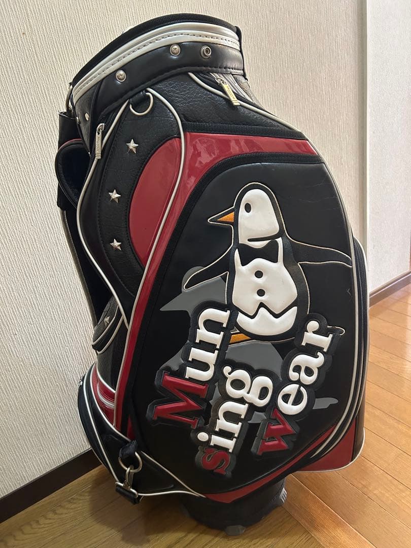 Munsingwear ペンギンデザイン ゴルフバッグ