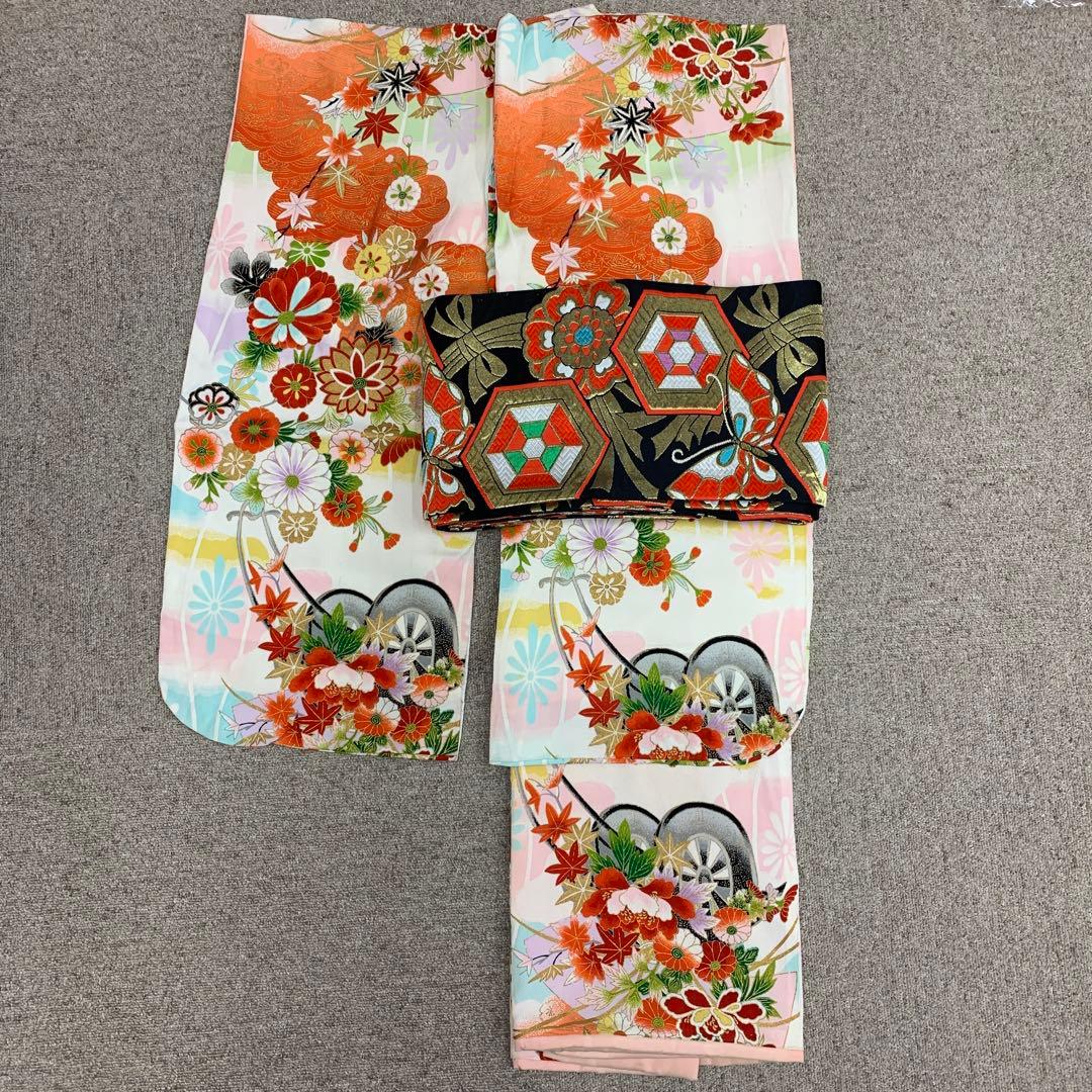 509agu4、509agu25、丸帯、しごき、末広、草履ご検討用□七五三 7歳