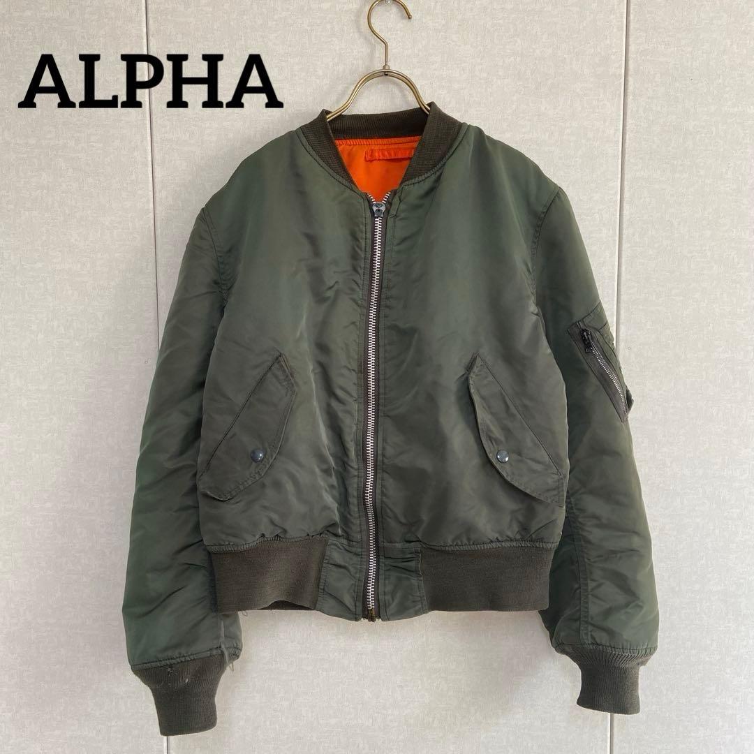 ALPHA INDUSTRIES⭐️MA-1 フライトジャケット USA製　M