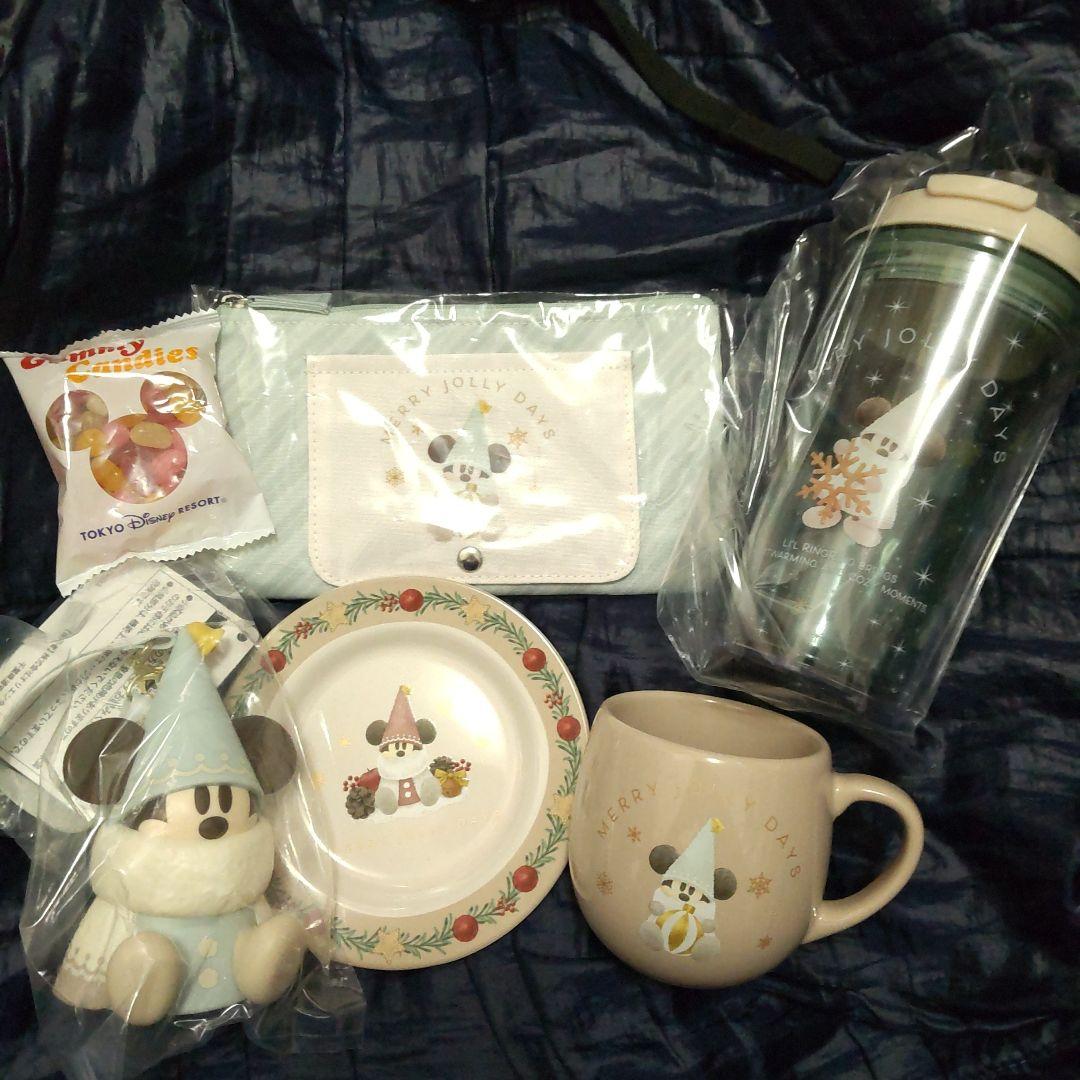 ディズニー　リルリンリン　スーベニア　2025年　クリスマス　5点セット