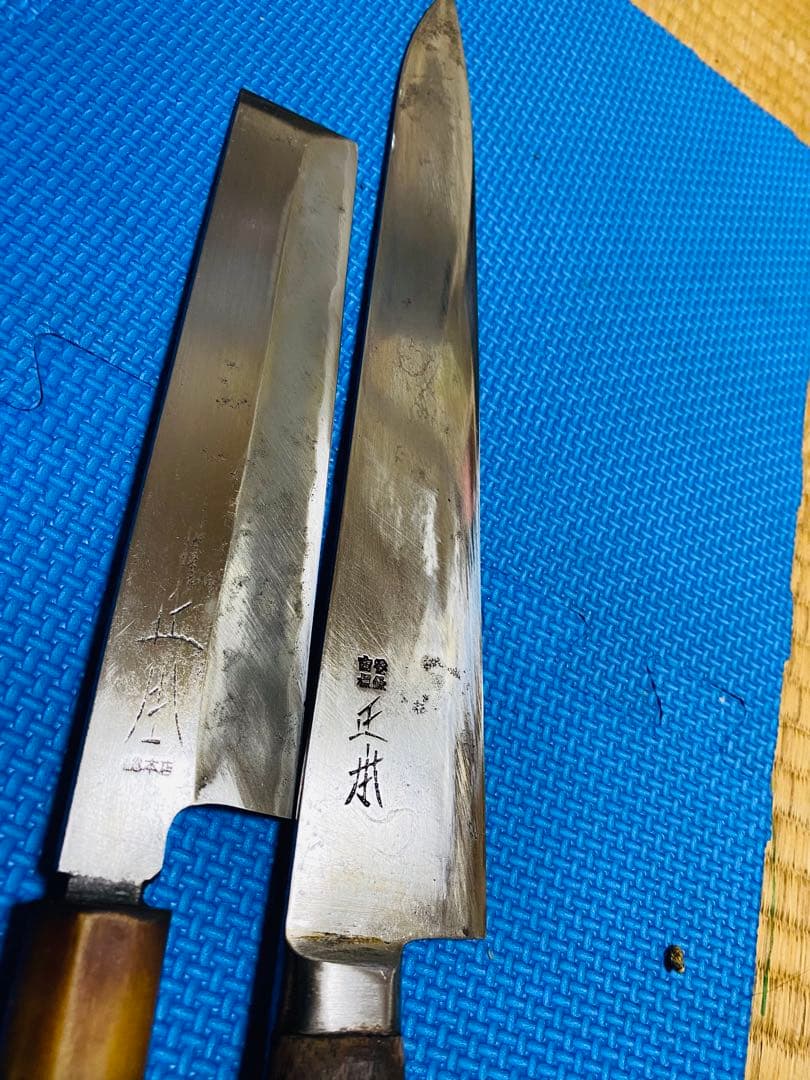 正本牛刀29cmと薄刃18.5cmセット