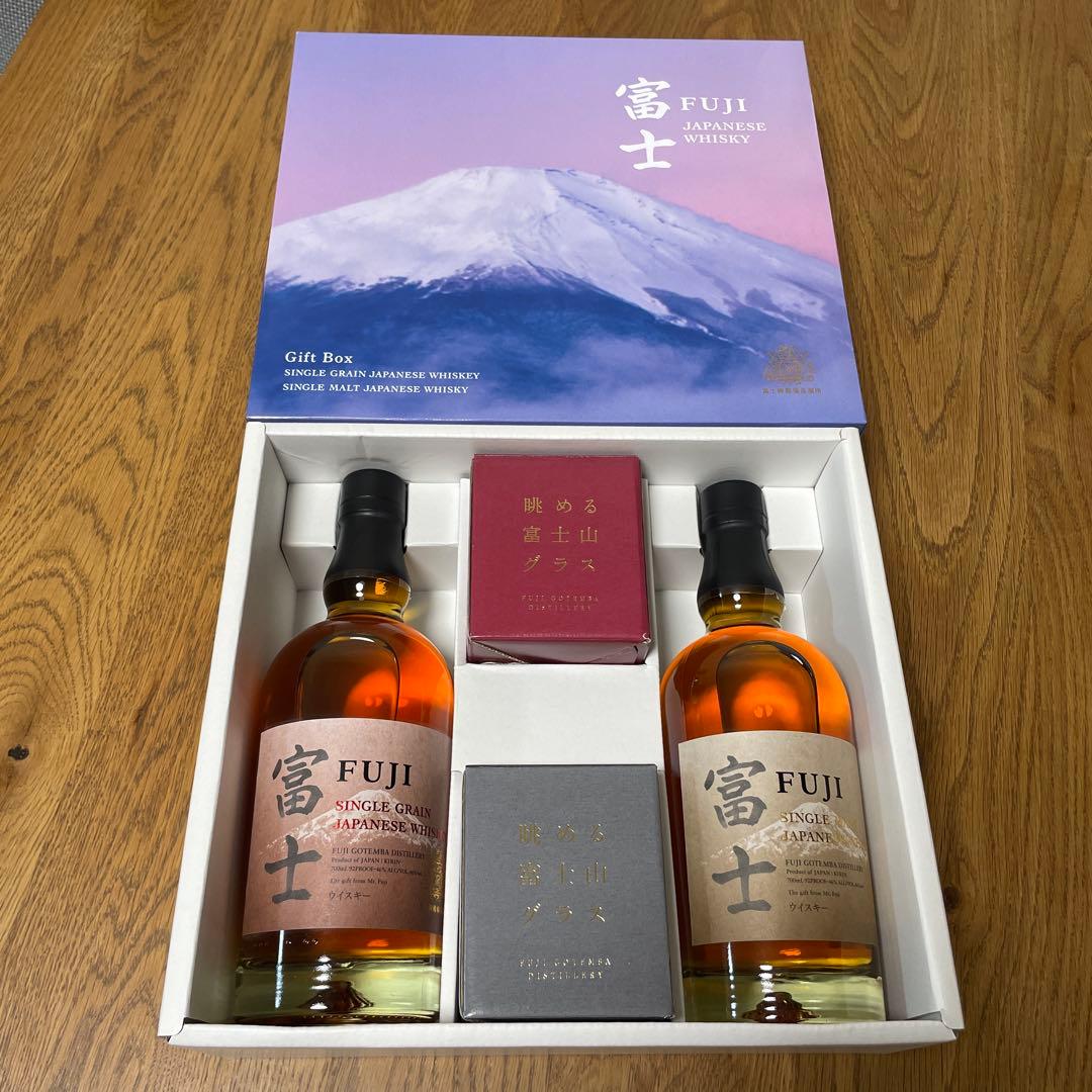 【グラス付 アソートGIFT BOX】キリン ジャパニーズウイスキー 富士