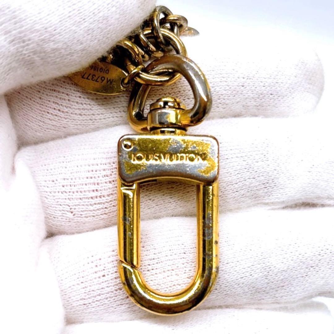 LOUIS VUITTON ルイ ヴィトン カレイドV キーホルダー メタル
