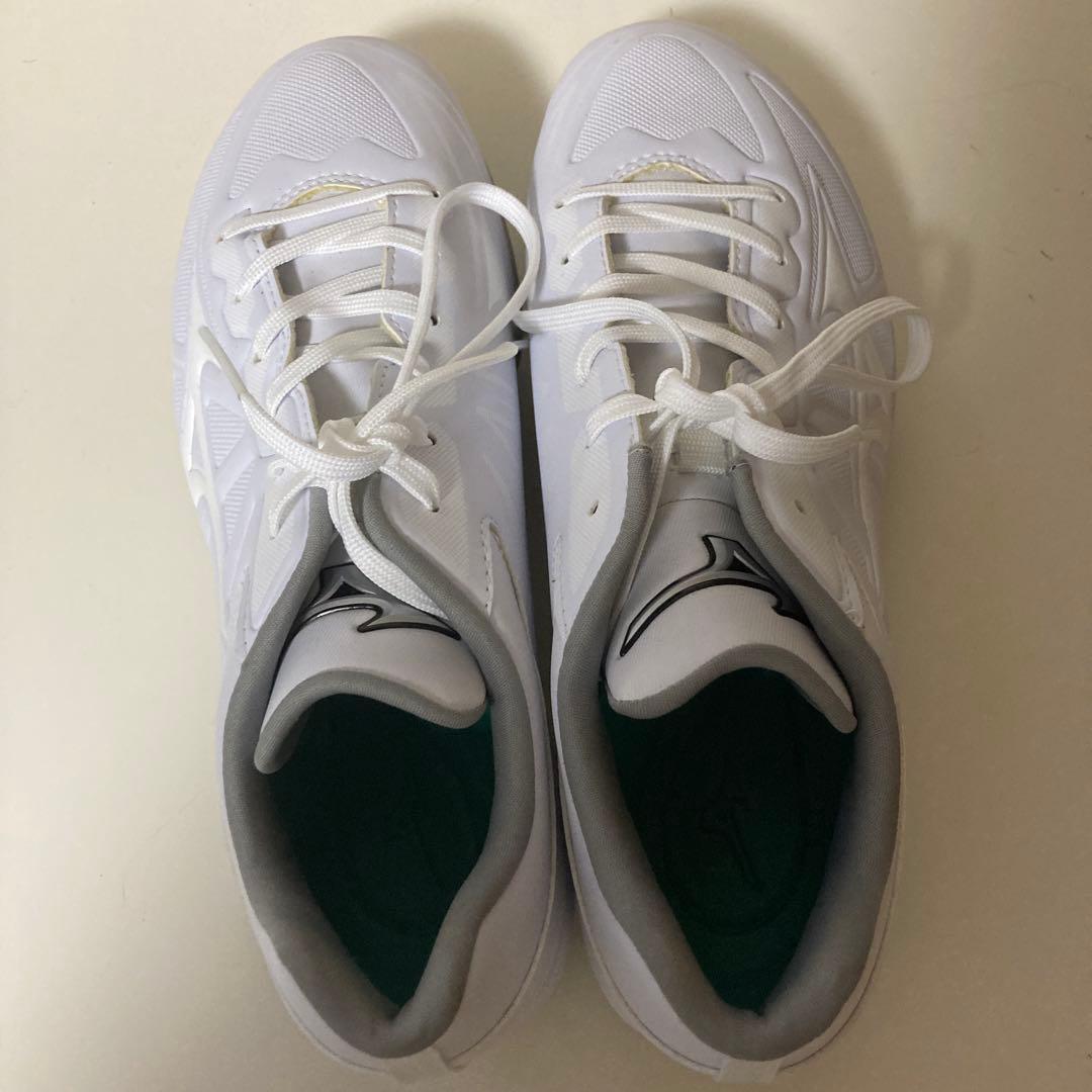 Mizuno ホワイト ローカット スパイク