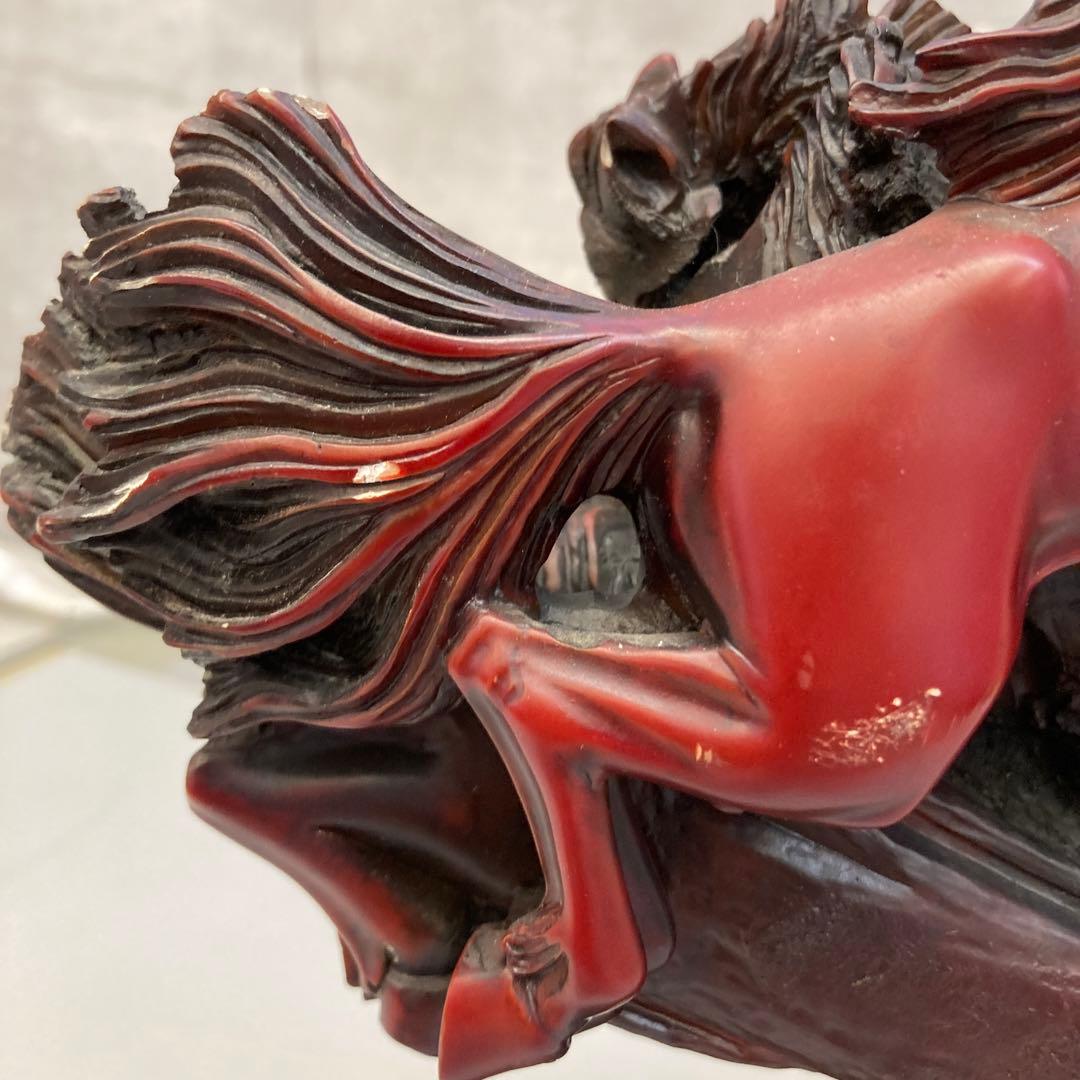 九頭馬 馬 豪華 躍動感 躍動的 置物 インテリア 装飾品 開運 縁起物 置物