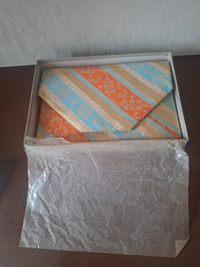 【希少・廃盤柄】龍村美術織物 正絹 数寄屋袋 懐紙・扇子・帛紗・懐紙入　御茶会