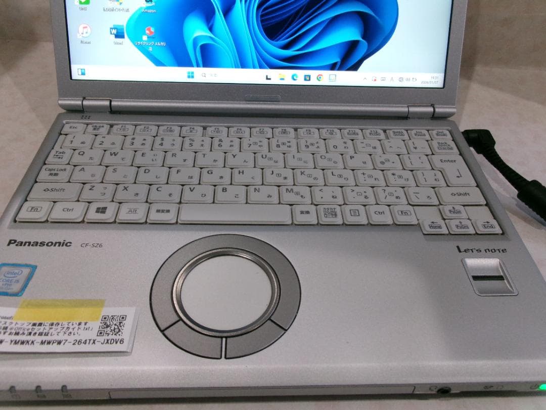 Panasonic Let's Note CF-SZ6 高性能7世代i5！美品