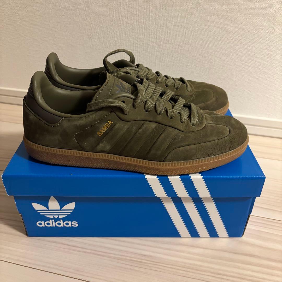 adidas Samba スニーカー 24cm オリーブ