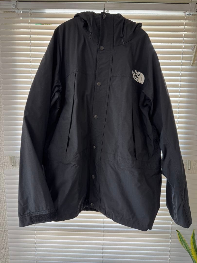 THE NORTH FACE ブラック マウンテンパーカー XL