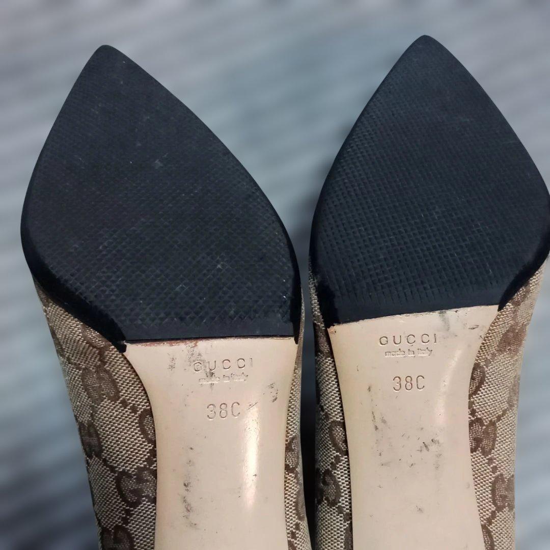 GUCCI　パンプス　24.5㎝　ヒール約7㎝　正規品