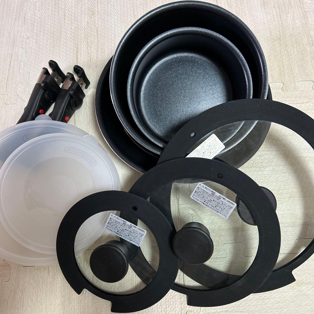 アイリスオーヤマ 鍋・フライパンセット