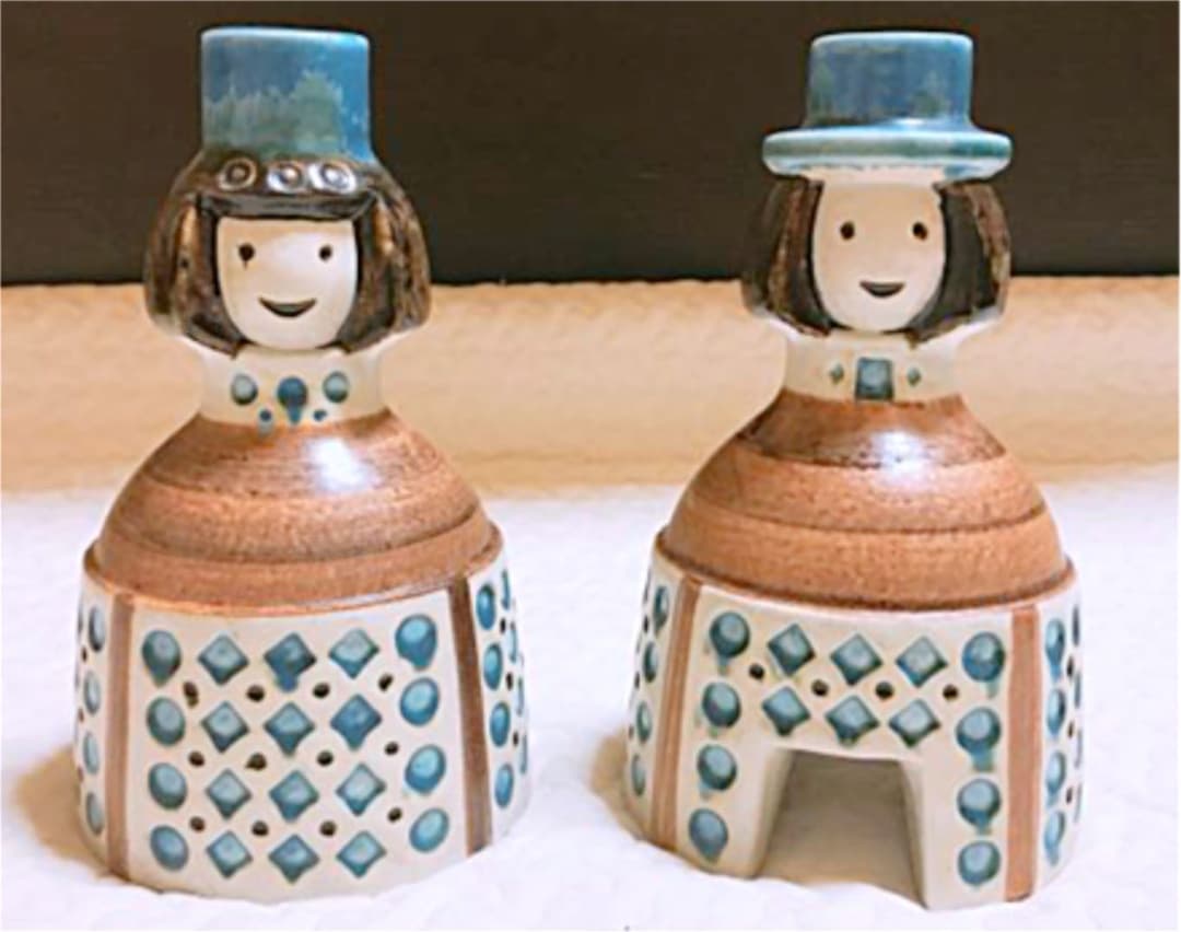 北欧グスタフスベリのキャンドルスタンド花嫁花婿　夫婦