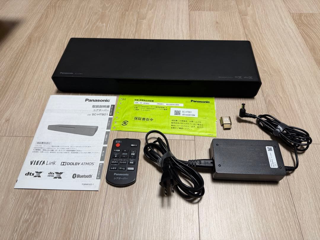 Panasonic SC-HTB01 サウンドバー